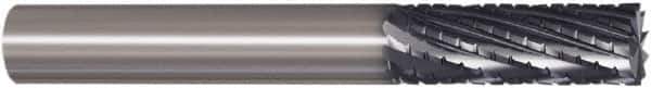 Seco - 6mm, 18mm LOC, 6mm Shank Diam, 65mm OAL, 6 Flute, Solid Carbide Square End Mill - Single End, Dura Finish, Helical Flute, 20° Helix, Right Hand Cut, Right Hand Flute, Series JC875 - Eagle Tool & Supply