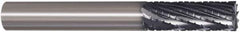 Seco - 10mm, 30mm LOC, 10mm Shank Diam, 80mm OAL, 10 Flute, Solid Carbide Square End Mill - Single End, Dura Finish, Helical Flute, 20° Helix, Right Hand Cut, Right Hand Flute, Series JC875 - Eagle Tool & Supply