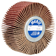 3″ × 1″ × 1/4″-20 Super Finish Flap Wheel 320 Grit Aluminum Oxide - Eagle Tool & Supply