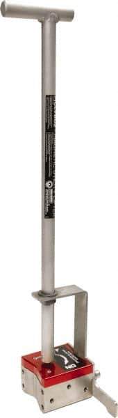 Mag-Mate - 75 Lb Load Capacity, Magnetic Lifter - 28-1/2" High x 7" Wide, 2 Poles - Eagle Tool & Supply