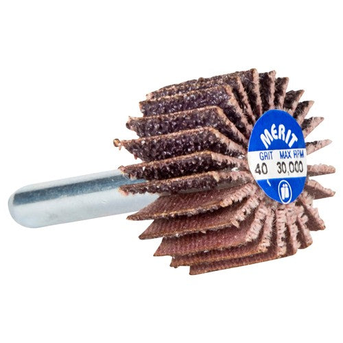 1 1/2″ × 1 1/2″ × 1/4″ High Performance Flap Wheel 180 Grit Ceramic Alumina / Aluminum Oxide - Eagle Tool & Supply