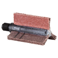 3 1/2″ × 1/2 In. Bore Polisher 240 Grit Very Fine Aluminum Oxide Fits 2 1/8″-2 1/2″ Inside Diameter X Weight Cotton/Poly Backing - Eagle Tool & Supply