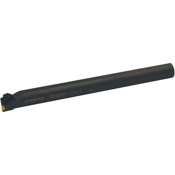 Tool-Flo - A-FLSL, Internal, Left Hand, 0.29" Max Depth of Cut, Indexable Grooving Tool Holder - FLFD-3LI Insert Compatibility, 1-3/4" Shank Width, 14" OAL, Through Coolant - Eagle Tool & Supply