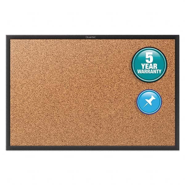 Quartet - Cork Bulletin Boards Style: Open Cork Bulletin Board Color: Natural - Eagle Tool & Supply