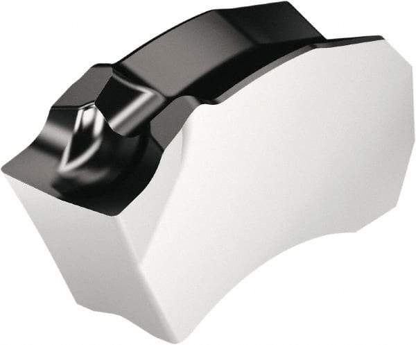Walter - 3SX CF5 Grade WSM33S, 3mm Cutting Width Carbide Grooving Insert - 50mm Max Depth of Cut, Left Hand, 0.2mm Corner Radius, Al2O3/TiN Finish - Eagle Tool & Supply