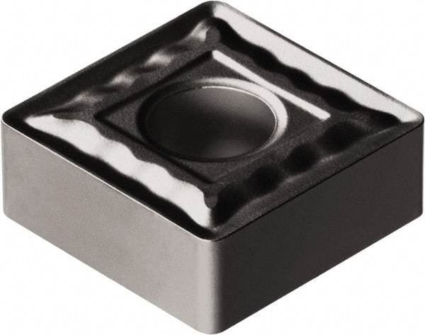 Sandvik Coromant - SNMG543 QM Grade 1105 Carbide Turning Insert - TiAlN2 Finish, 90° Square, 1/2" Inscr Circle, 1/4" Thick, 3/64" Corner Radius - Eagle Tool & Supply