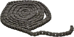 Morse - 3/8" Pitch, ANSI 35, Single Strand Roller Chain - Chain No. 35, 10 Ft. Long, 1/5" Roller Diam, 3/16" Roller Width - Eagle Tool & Supply