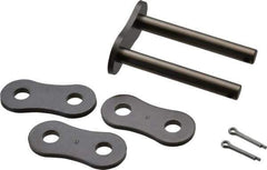 Morse - 1-1/4" Pitch, ANSI 100-2, Cottered Roller Chain Connecting Link - Chain No. 100-2 - Eagle Tool & Supply
