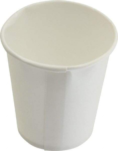 Solo - Solo Flat Bottom Paper Cold Cups, 3 oz - White - Eagle Tool & Supply