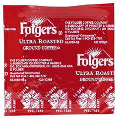 Folgers - Folgers Regular Pre-Measured Coffee Packs, 0.9 oz. each - Eagle Tool & Supply