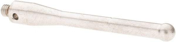 Renishaw - 0.2 Inch Ball Diameter, Stainless Steel Stem, M4 Thread, Carbide Point Ball Tip CMM Stylus - 1.378 Inch Working Length, 0.1772 Inch Stem Diameter, 1.9685 Inch Overall Length - Eagle Tool & Supply