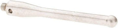 Renishaw - 0.2 Inch Ball Diameter, Stainless Steel Stem, M4 Thread, Carbide Point Ball Tip CMM Stylus - 1.378 Inch Working Length, 0.1772 Inch Stem Diameter, 1.9685 Inch Overall Length - Eagle Tool & Supply