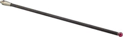 Renishaw - 0.24 Inch Ball Diameter, Carbon Fiber Stem, M4 Thread, Ruby Point Ball Tip CMM Stylus - 7.4213 Inch Working Length, 0.1772 Inch Stem Diameter, 7-7/8 Inch Overall Length - Eagle Tool & Supply