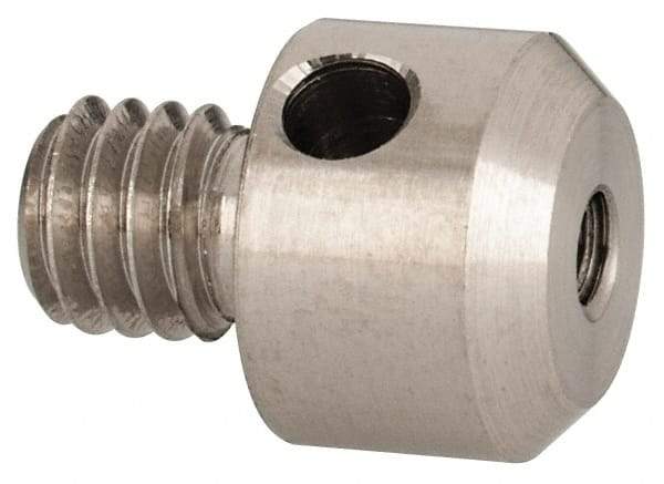 Renishaw - M2 Female, M4 Male, Stainless Steel, CMM Thread Adapter - 0.1969 Inch Long, Includes Sa5 Adaptor(M4-M2) Renishaw Stylus Accessory - Eagle Tool & Supply