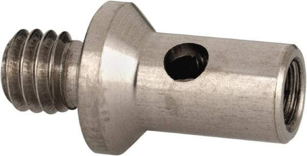 Renishaw - M3 Female, M4 Male, Stainless Steel, CMM Thread Adapter - 0.3543 Inch Long, Includes Sa6 Adaptor(M4-M3) Renishaw Stylus Accessory - Eagle Tool & Supply