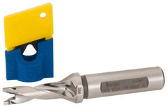 Iscar - 0.354" to 0.37" Diam, 3xD, 1.06" Max Depth, 1/2" Shank Diam, 3.46" OAL, Replaceable-Tip Drill - FCP, ICK, ICK-2M, ICM, ICP, iCP-2M Insert, 59353060 Toolholder, Series SumoCham - Eagle Tool & Supply