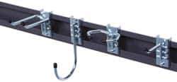 Triton - 2" Wide, 3" High, Open Shelving Accessory/Component - Steel, 4" Deep, Use with Combination Rails #1710 & #1770 - Eagle Tool & Supply