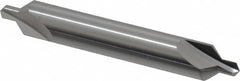 Hertel - #4 Plain Cut 82° Incl Angle Solid Carbide Combo Drill & Countersink - Eagle Tool & Supply