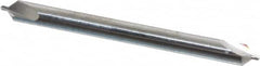 Hertel - #0 Plain Cut 90° Incl Angle Solid Carbide Combo Drill & Countersink - Eagle Tool & Supply