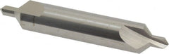 Hertel - #5 Plain Cut 90° Incl Angle Solid Carbide Combo Drill & Countersink - Eagle Tool & Supply