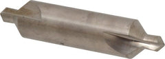 Hertel - #8 Plain Cut 90° Incl Angle Solid Carbide Combo Drill & Countersink - Eagle Tool & Supply