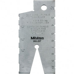Mitutoyo - Screw Checkers Thread Type: Acme Minimum Threads per Inch: 1 - Eagle Tool & Supply