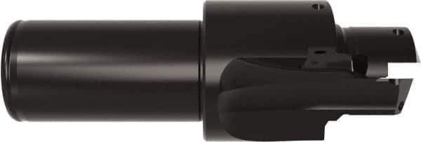 Allied Machine and Engineering - AND10050, MS 33649, SAE AS5202 Standard, 1-1/16-12, 12 Tube Dash Number, 60° Porting Angle, 1.086" Pilot Diam, 1-1/4" Shank Diam, Indexable Spade Blade Insert Porting Tool - 2 Porting Inserts, 5.046" Overall Length - Eagle Tool & Supply
