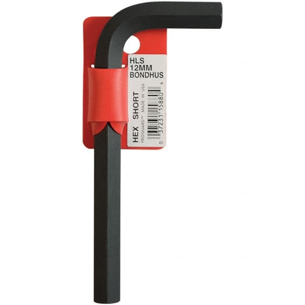 Hex Key: 19 mm Hex, Short Arm 175 mm OAL, Protanium High Torque Steel