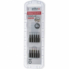 Wiha - 1/4" Drive IP9 Torx Plus Screwdriver Bit - 1" OAL, Insert Bit - Eagle Tool & Supply