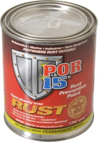 POR-15 - 1 Pint, Silver, Rust Preventative Paint - Comes in Can - Eagle Tool & Supply