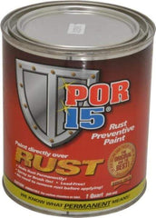 POR-15 - 1 Quart, Semi Gloss Black, Rust Preventative Paint - Comes in Can - Eagle Tool & Supply