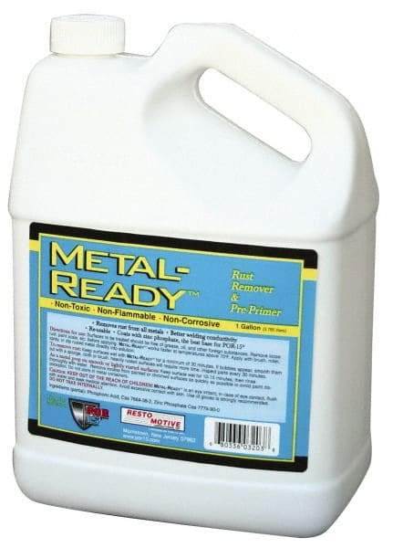 POR-15 - Automotive Metal Preparation - 1 Gal Jug with Empty Spray Bottle - Eagle Tool & Supply