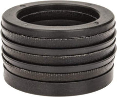 Made in USA - 1-1/4" Inside Diam x 1-3/4" Outside Diam V-Packing Set - 1" High - Eagle Tool & Supply