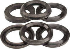 Made in USA - 1-1/4" Inside Diam x 1-7/8" Outside Diam V-Packing Set - 1" High - Eagle Tool & Supply
