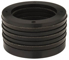 Made in USA - 1-1/2" Inside Diam x 2-1/8" Outside Diam V-Packing Set - 1-1/6" High - Eagle Tool & Supply