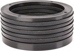 Made in USA - 2" Inside Diam x 2-5/8" Outside Diam V-Packing Set - 1-1/6" High - Eagle Tool & Supply