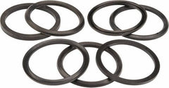 Made in USA - 2-1/2" Inside Diam x 3" Outside Diam V-Packing Set - 1" High - Eagle Tool & Supply