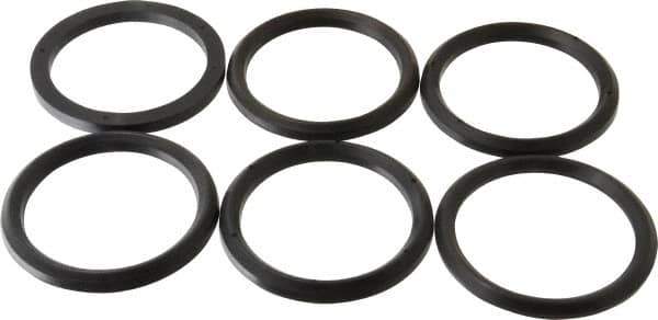 Made in USA - 3" Inside Diam x 3-3/4" Outside Diam V-Packing Set - 1-1/6" High - Eagle Tool & Supply