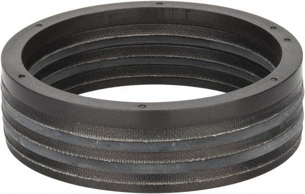 Made in USA - 3-3/4" Inside Diam x 4-3/8" Outside Diam V-Packing Set - 1" High - Eagle Tool & Supply
