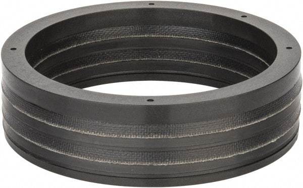 Made in USA - 3-3/4" Inside Diam x 4-1/2" Outside Diam V-Packing Set - 1-1/6" High - Eagle Tool & Supply