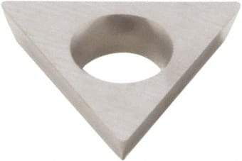 Seco - TDAB1.21.50.5 Grade 883 Carbide Turning Insert - Uncoated, 60° Triangle, 5/32" Inscr Circle, 3/64" Thick, 1/128" Corner Radius - Eagle Tool & Supply