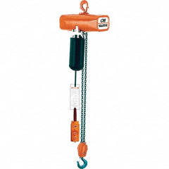 CM - 1/2 Ton Capacity 16 FPM Lift Speed 115V Electric Chain Hoist - Eagle Tool & Supply