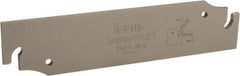 Iscar - 1.0236" Blade Height, 0.098" Blade Width, 4.331" OAL, Neutral Cut, Double End Indexable Cut-Off Blade - TGFH Blade - Eagle Tool & Supply