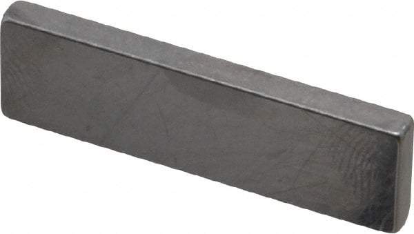 Mitutoyo - 0.103" Rectangular Steel Gage Block - Accuracy Grade 0, Includes Certificate of Inspection - Eagle Tool & Supply