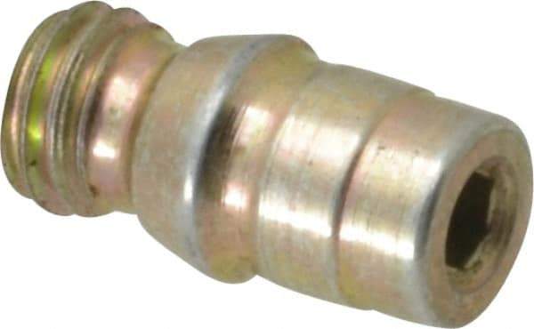 Made in USA - 1/2" Inscribed Circle, 5/64" Hex Socket, M5x0.8 Thread, Negative Lock Pin for Indexable Turning Tools - Eagle Tool & Supply