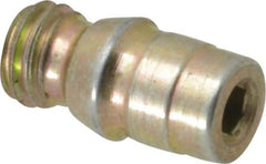 Made in USA - 1/2" Inscribed Circle, 5/64" Hex Socket, M5x0.8 Thread, Negative Lock Pin for Indexable Turning Tools - Eagle Tool & Supply