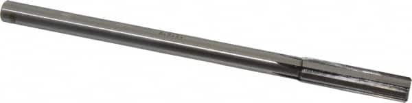 Made in USA - 0.498" Carbide-Tipped 6 Flute Chucking Reamer - Eagle Tool & Supply
