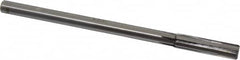 Made in USA - 0.498" Carbide-Tipped 6 Flute Chucking Reamer - Eagle Tool & Supply
