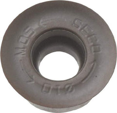 Seco - RDKT10T3M0 M05 Grade T350M Carbide Milling Insert - TiCN/Al2O3 Finish, 0.156" Thick, 0.263" Inscribed Circle, 0.008" Corner Radius - Eagle Tool & Supply