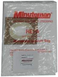 Minuteman - 1.40 Gal Vacuum Bag - For Minuteman C27120-00 - Eagle Tool & Supply